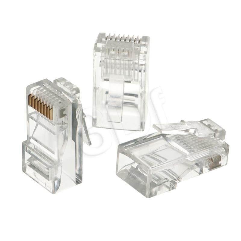 A-Lan, RJ45 Cat5E, 100 vnt. hind ja info | Kaablid ja juhtmed | kaup24.ee