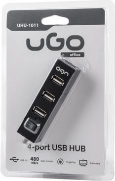 UGO UHU-1011 hind ja info | USB jagajad, adapterid | kaup24.ee