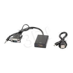 Lanberg AD-0021-BK hind ja info | USB jagajad, adapterid | kaup24.ee