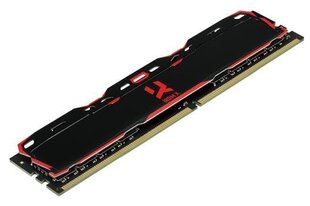 GoodRam DDR4 IRDM X 2x8GB, 3000MHz, CL16 (IR-X3000D464L16S/16GDC) цена и информация | Оперативная память (RAM) | kaup24.ee