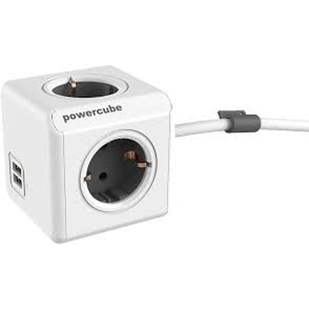 Skirstytuvas Powercubes 1406GY/Deepuc 1.5 m hind ja info | Pikendusjuhtmed, kaablid | kaup24.ee