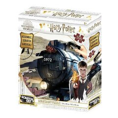 Головоломка Harry Potter Hogwarts Express Harry Potter Scratch Off, 500 деталей цена и информация | Пазлы | kaup24.ee