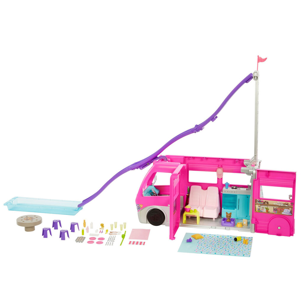Mattel - Barbie Dream Dreamcamper Vehicle hind ja info | Tüdrukute mänguasjad | kaup24.ee