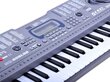 Klaver koos mikrofoniga Keyboard MQ-808USB, 54 klahvi hind ja info | Arendavad mänguasjad | kaup24.ee