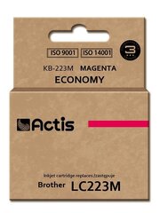 Actis KB-223M, Brother LC-223 M, XL mahutav kassett Magenta hind ja info | Tindiprinteri kassetid | kaup24.ee