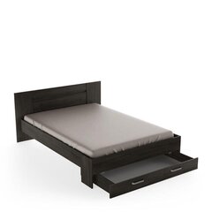 Кровать Richmond, 140x190/200 см, черный цена и информация | Кровати | kaup24.ee