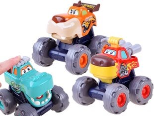 3 auto komplekt «Monster Trucks» ZA3516 цена и информация | Игрушки для мальчиков | kaup24.ee
