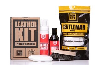 Good Stuff Leather набор для чистки кожаных салонов автомобилей цена и информация | Автохимия | kaup24.ee