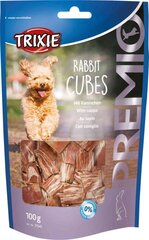TRIXIE PREMIO лакомства для собак, кубики кролика, 100 г цена и информация | Лакомства для собак | kaup24.ee