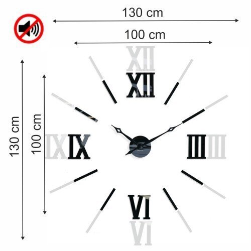 Seinakell Võlu 3 100-130 cm hind ja info | Kellad | kaup24.ee