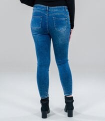 Женские джинсы 361010 01, тёмно-синий 361010*01-038 цена и информация | Женские тканевые брюки с поясом, синие | kaup24.ee