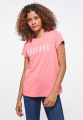 Mustang женская футболка 1013222*8142, розовый 4058823092975 цена и информация | Женские футболки | kaup24.ee