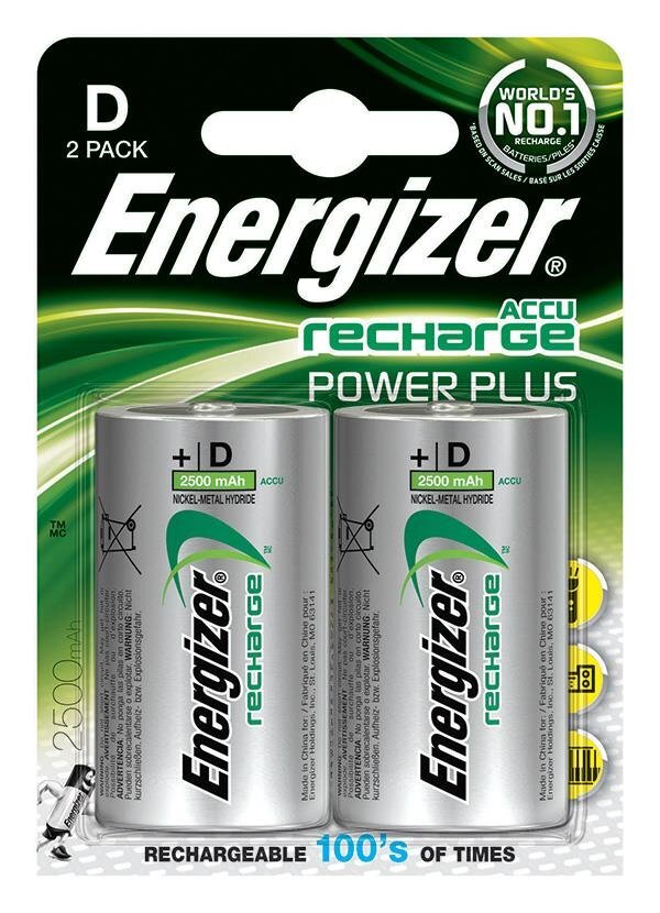 Energizer D HR20 patareid, 2 tk. цена и информация | Patareid | kaup24.ee