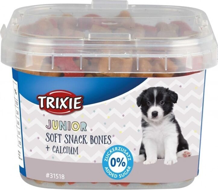 Trixie Junior Pehmed kuubikud kaltsiumiga, 140 g hind ja info | Maiustused koertele | kaup24.ee