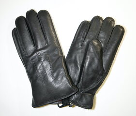 Мужские кожаные перчатки Ploneer цена и информация | Мужские шарфы, шапки, перчатки | kaup24.ee