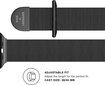 SuperDry Watchband kellale Apple Watch 38/40mm, must hind ja info | Nutikellade ja nutivõrude tarvikud | kaup24.ee