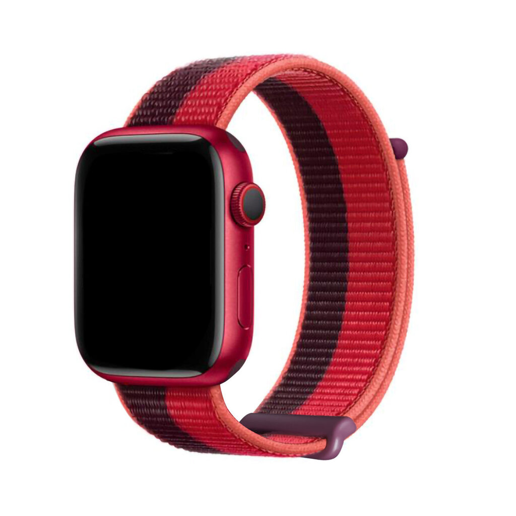 Dux Ducis Apple Watch 7 Band 7/6/5/4/3/2 / SE (41/40 / 38mm), punane hind ja info | Nutikellade ja nutivõrude tarvikud | kaup24.ee