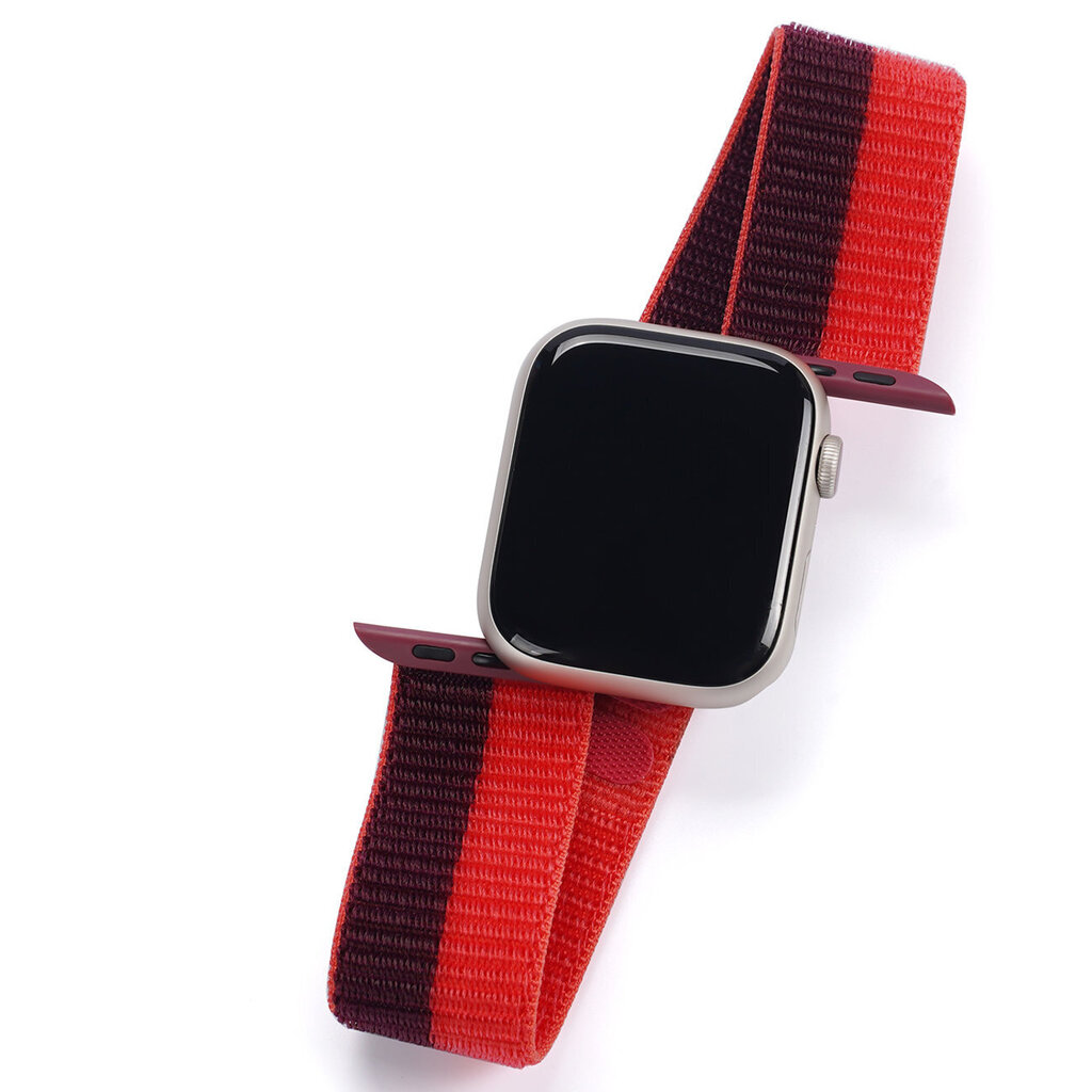 Dux Ducis Apple Watch 7 Band 7/6/5/4/3/2 / SE (41/40 / 38mm), punane hind ja info | Nutikellade ja nutivõrude tarvikud | kaup24.ee