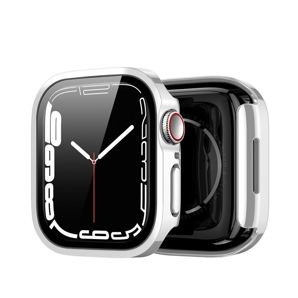 Dux Ducis Hamo Case kellale Apple Watch 6 44mm / Watch 5 44mm / Watch 4 44mm / Watch SE 44mm, hõbedane цена и информация | Nutikellade ja nutivõrude tarvikud | kaup24.ee