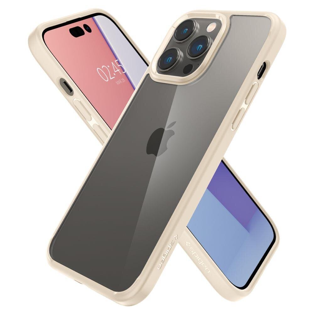 Spigen Ultra Hybrid iPhone 14 Pro Max SAND BEIGE hind ja info | Telefoni kaaned, ümbrised | kaup24.ee