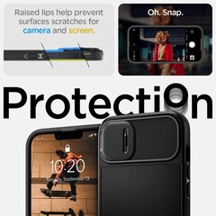 Чехол для телефона Spigen Optik Броня iPhone 14 Черный цена и информация | Чехлы для телефонов | kaup24.ee