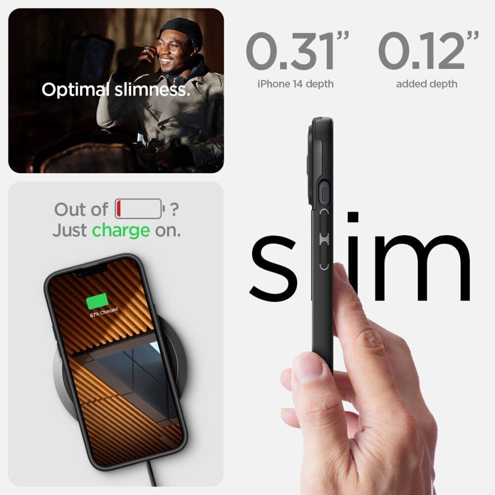 Spigen Optik Armor iPhone 14 Plus Black hind ja info | Telefoni kaaned, ümbrised | kaup24.ee