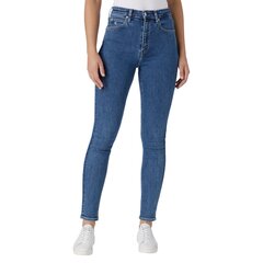 Штаны женские Calvin Klein Jeans цена и информация | Женские тканевые брюки с поясом, синие | kaup24.ee