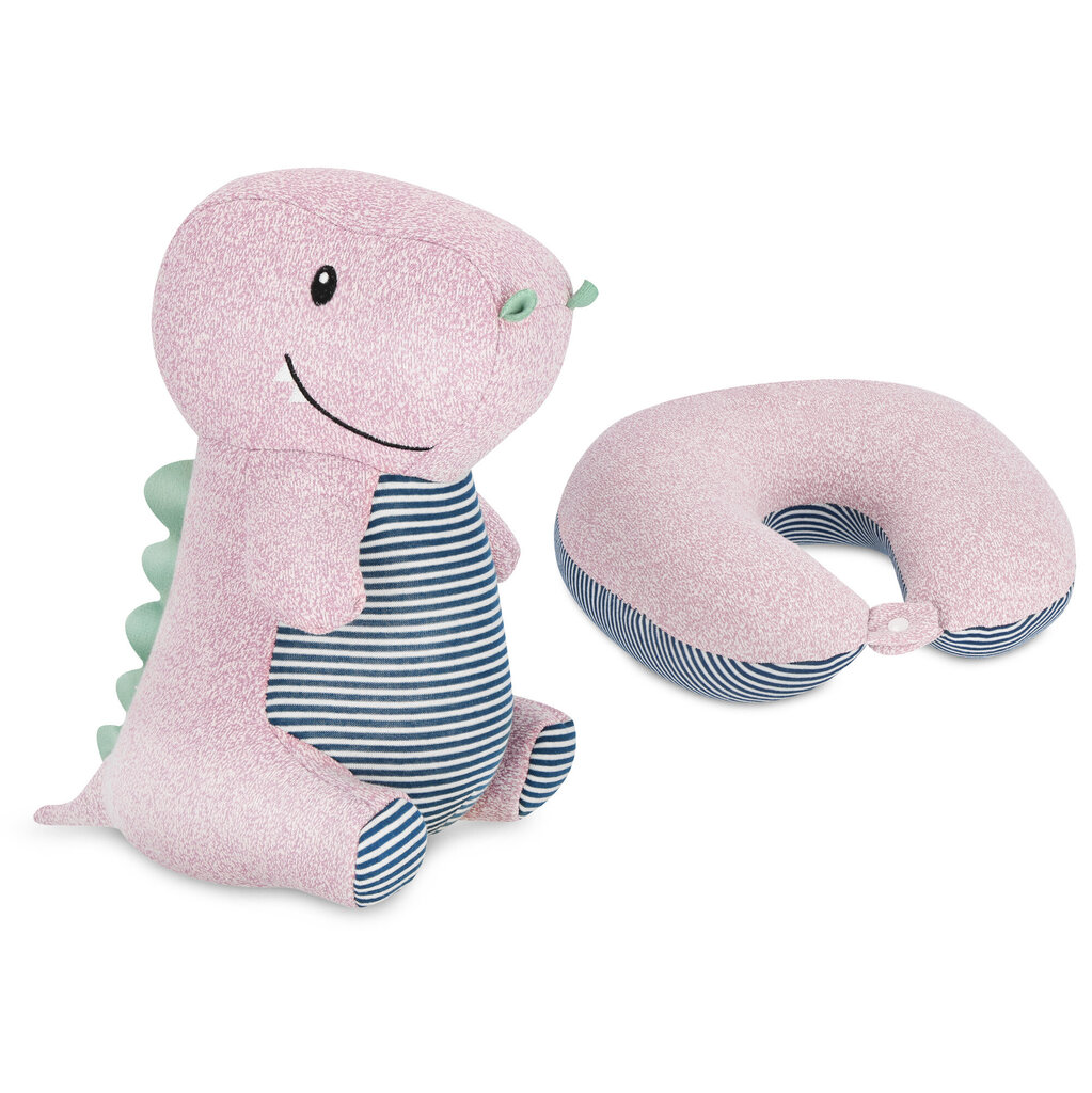 Laste kaelapadi-mänguasi Spokey Cuddly, roosa hind ja info | Muu matkavarustus | kaup24.ee