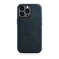 iCarer Leather iPhone 14 Pro Magnetic Leather with MagSafe Dark Blue (WMI14220702-BU) цена и информация | Telefoni kaaned, ümbrised | kaup24.ee
