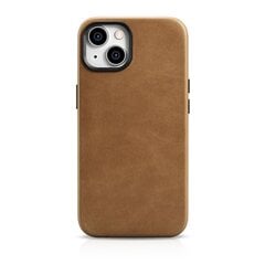 Кожаный чехол iCarer Leather iPhone14 Plus Magnetic Leather с MagSafe коричневый (WMI14220703-TN) цена и информация | Чехлы для телефонов | kaup24.ee