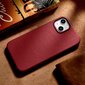 iCarer Leather iPhone 14 red (WMI14220705-RD) (MagSafe Compatible) hind ja info | Telefoni kaaned, ümbrised | kaup24.ee