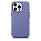 iCarer Leather iPhone 14 Pro Light Purple (WMI14220706-LP) (MagSafe Compatible) hind ja info | Telefoni kaaned, ümbrised | kaup24.ee