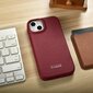 iCarer Leather iPhone 14 Flip Magnetic MagSafe Red (WMI14220713-RD) цена и информация | Telefoni kaaned, ümbrised | kaup24.ee