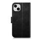 iCarer 2in1 iPhone 14 Leather Flip Anti-RFID black (WMI14220721-BK) цена и информация | Telefoni kaaned, ümbrised | kaup24.ee