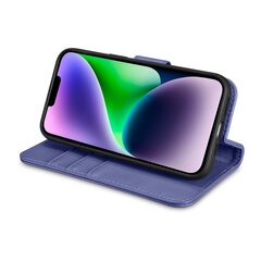 Чехол iCarer 2in1 для iPhone 14 FlipAnti-RFID, светло-фиолетовый (WMI14220725-LP) цена и информация | Чехлы для телефонов | kaup24.ee