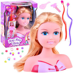 Голова куклы для расчесывания с аксессуарами цена и информация | Игрушки для девочек | kaup24.ee