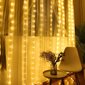 Valguskardinad 3 x 3 m, Soojad värvid 300 LED-dekoratsioon 8 valgustusrežiimi цена и информация | Jõulutuled | kaup24.ee
