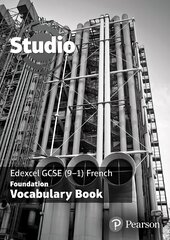 Studio Edexcel GCSE French Foundation Vocab Book (pack of 8) цена и информация | Пособия по изучению иностранных языков | kaup24.ee