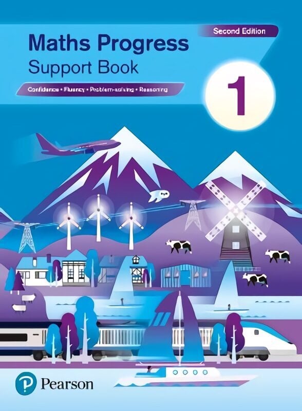 Maths Progress Second Edition Support Book 1: Second Edition 2nd School edition цена и информация | Noortekirjandus | kaup24.ee