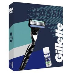 Набор для бритья Gillette Mach3: бритва + пена для бритья Series 100 мл цена и информация | Средства для бритья | kaup24.ee