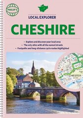 Philip's Local Explorer Street Atlas Cheshire: (Spiral edition) hind ja info | Reisiraamatud, reisijuhid | kaup24.ee