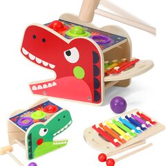 Интерактивный музыкальный сортер - динозавр цена и информация | Развивающие игрушки | kaup24.ee