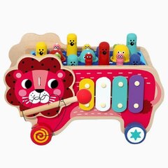 Interaktiivne puidust mänguasi - Lõvi hind ja info | Arendavad mänguasjad | kaup24.ee