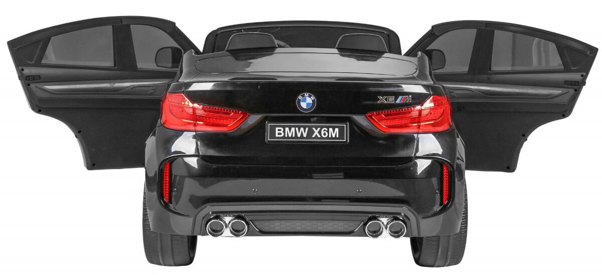 BMW X6M XXL elektriauto lastele, mustaks lakitud hind ja info | Laste elektriautod | kaup24.ee