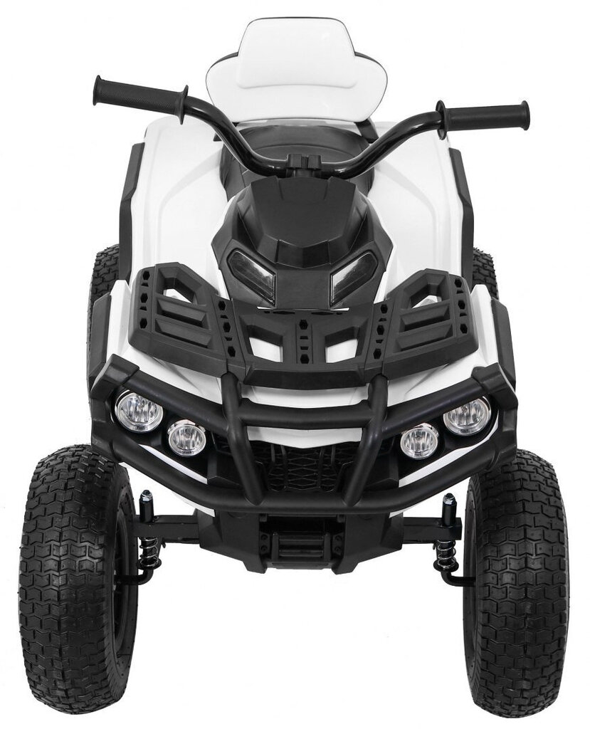 Quad ATV täispuhutavate rehvidega, valge hind ja info | Laste elektriautod | kaup24.ee