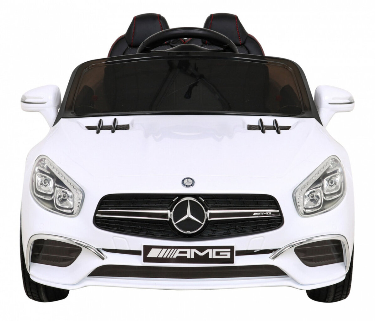 Mercedes Benz AMG SL65 S, ühekohaline elektriauto lastele, valge hind ja info | Laste elektriautod | kaup24.ee