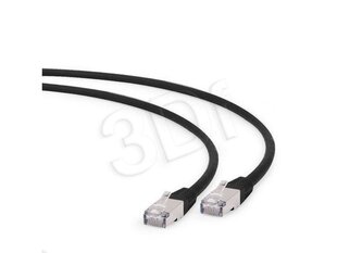 Gembird PP6A-LSZHCU-BK-0.5M, RJ45, 0.5 м цена и информация | Кабели и провода | kaup24.ee