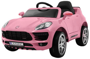 Turbo - S ühekohaline elektriauto, roosa hind ja info | Laste elektriautod | kaup24.ee