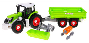 Kokkupandav traktor koos haagisega hind ja info | Poiste mänguasjad | kaup24.ee