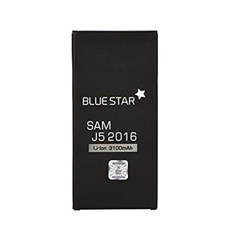 Aku Blue Star sobib Samsung J510 Galaxy J5 (2016), 3100 mAh (EB-BJ510CBE) цена и информация | Mobiiltelefonide akud | kaup24.ee